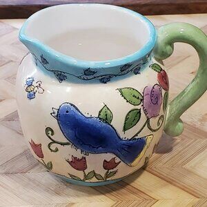 Vintage Sango Birds and The Bees Designed by Sue Zipkin Creamer Discontinued